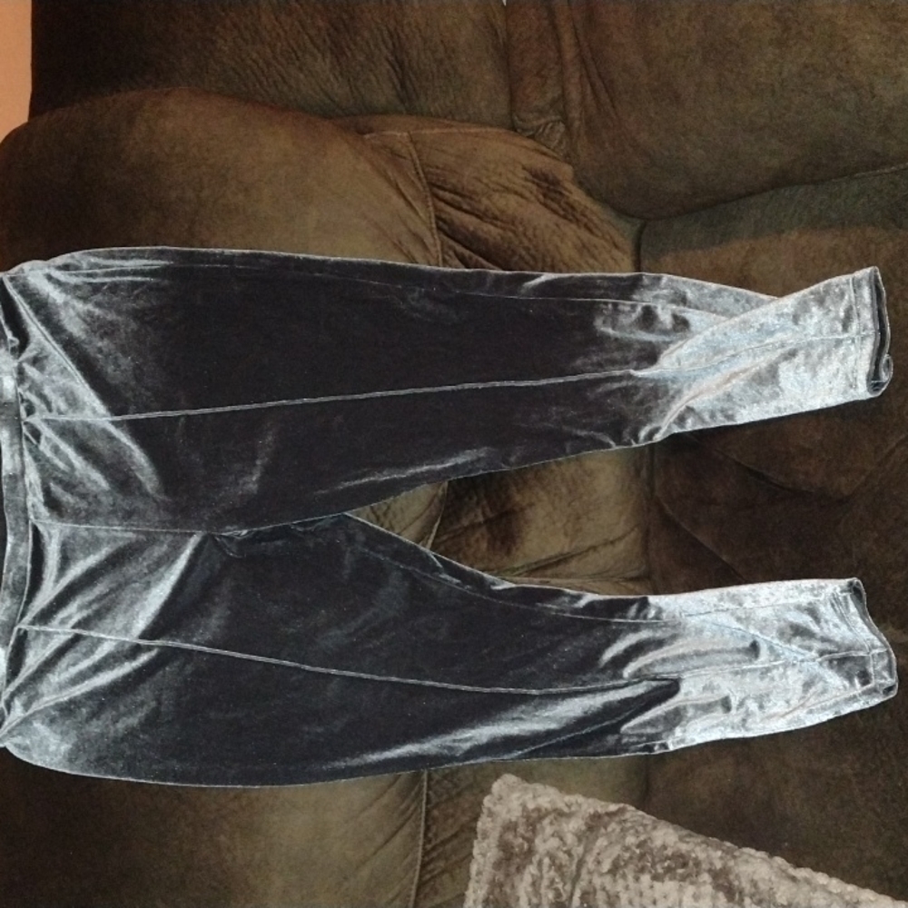 Velvet leggings